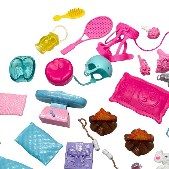 Lot Of 90 Barbie Doll Accessories Mixed Assortment - Picture 2 of 5